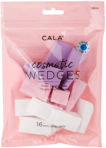 Cala Beauty 16 Pc Professional Artist Studio Quality Makeup Wedges Sponges