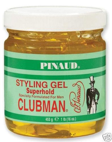 A.I.I. CLUBMAN Pinaud Clubman hair styling gel, super hold - 16 oz