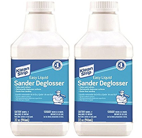 Klean-Strip Quart Easy Liquid Sander Deglosser, 2-Pack