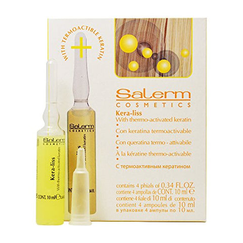Salerm Cosmetics Kera-liss - 4 Vials x 0.44 oz