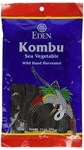 Eden Foods Kombu - 2.1 oz - Strips