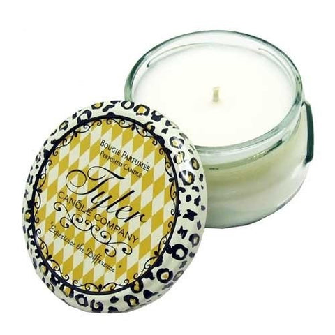 Tyler Glass Fragrance Candle 3.4 Oz,French Market