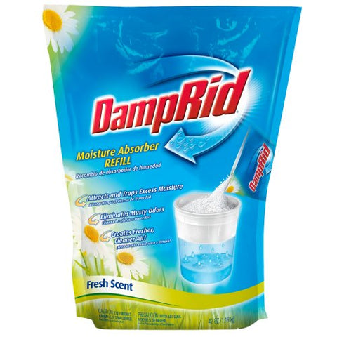 DampRid FG30FS Refill Bag Fresh Scent, 42-Ounce