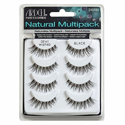 Ardell Multipack Demi Wispies Fake Eyelashes, Pack of 2