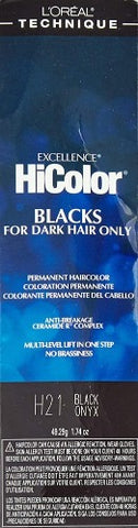 L'Oreal Excellence HiColor H21 Tube Black Onyx 1.74 oz.