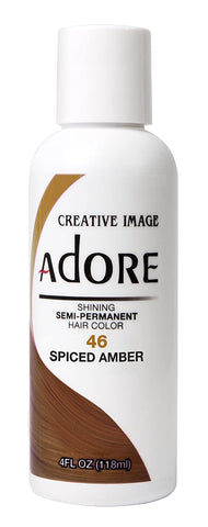 Adore Semi-Permanent Haircolor # 046 Spiced Amber, 4 Ounce (118ml)