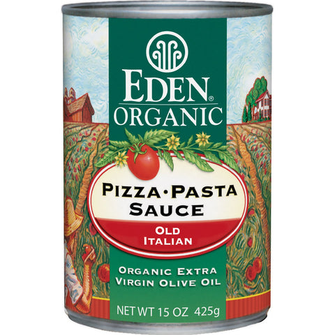 Eden Organic Pizza Pasta Sauce, 15-Ounce
