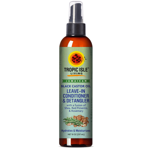 Tropic Isle Living Jamaican Black Castor Oil Leave-In Conditioner & Detangler 8 OZ