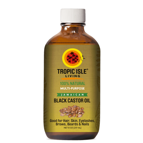 Tropic Isle Living Jamaican Black Castor Oil 8 OZ