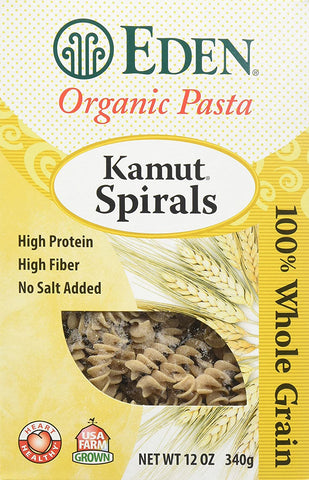 Eden Foods Organic Kamut Elbows, 100% Whole Grain, 12-Ounce (Pack of 6)
