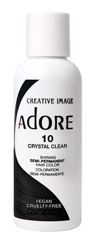 Adore Semi-Permanent Haircolor # 010 Crystal Clear, 4 Ounce (118ml)