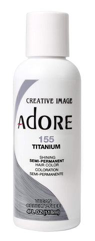 Adore Semi-Permanent Haircolor # 155 Titanium, 4 Ounce (118ml)