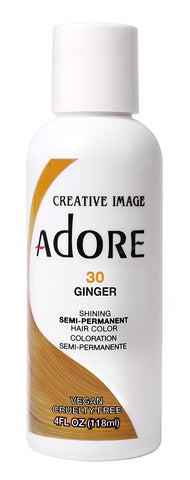 Adore Semi-Permanent Haircolor # 030 Ginger, 4 Ounce (118ml)