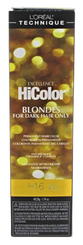 L'Oreal Excellence HiColor H16 Tube Honey Blonde 1.74oz