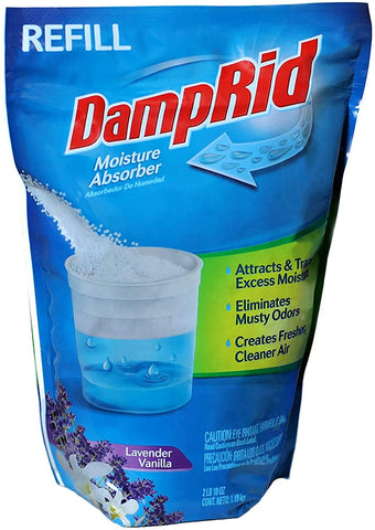 DampRid - Lavender Vanilla Moisture Absorber - 42 oz. Refill Bag