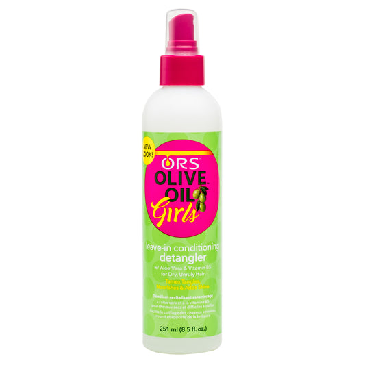 ORS Olive Oil Girls Leave-In Conditioning Detangler, 8.5 Ounce