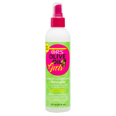 ORS Olive Oil Girls Leave-In Conditioning Detangler, 8.5 Ounce