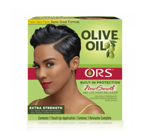 ORS Olive Oil Build-In Protection New Growth No-Lye Hair Relaxer - Extra Strength