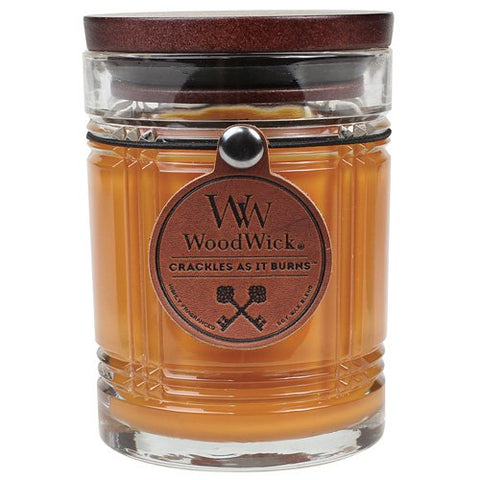 WoddWick Candle Reserve Leather