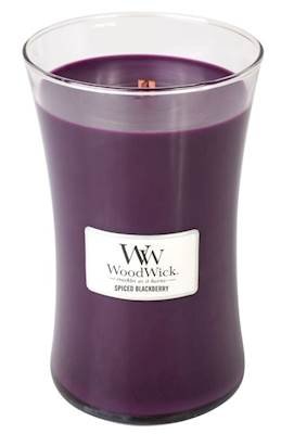WoodWick Candle, Spiced Blackberry, Large