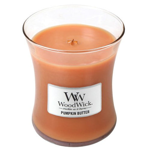 Woodwick Candle, Pumpkin Butter, Medium